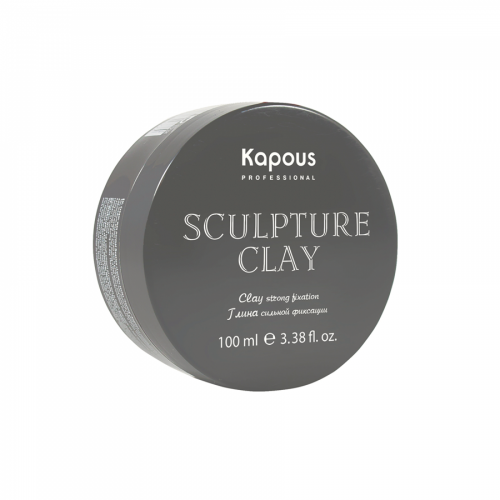 Kapous STY Глина для укладки волос нормальной фиксации «Sculpture Clay» 100 мл