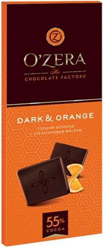ОС804 Карт.Шоколад O`Zera Dark&Orange