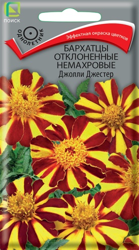 Цветы Бархатцы откл. Джолли Джестер 0,2 г ц/п Поиск