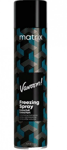 Matrix Vavoom Extra Full Freezing Лак-спрей с эластичной фиксацией объема и формы с сатиновым финишем 500 мл 