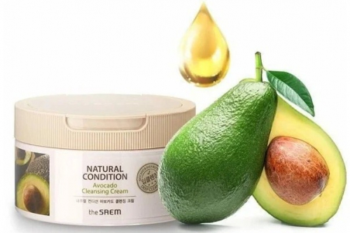 Крем для очищения кожи с авокадо THE SAEM Natural Condition Avocado Cleansing Cream