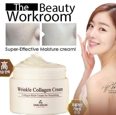 Крем с морским коллагеном THE SKIN HOUSE Wrinkle Collagen Cream