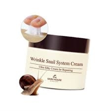Крем для лица улиточный THE SKIN HOUSE Wrinkle Snail System Cream