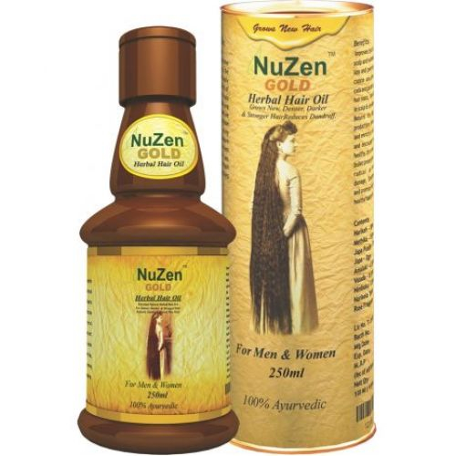 травяное масло для роста волос NuZen Gold, 100 мл