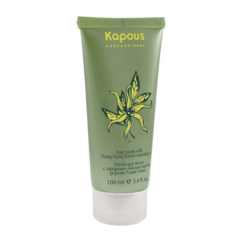 Kapous ИЛ Маска для волос с эфирным  маслом цветка дерева Иланг-Иланг 100 мл