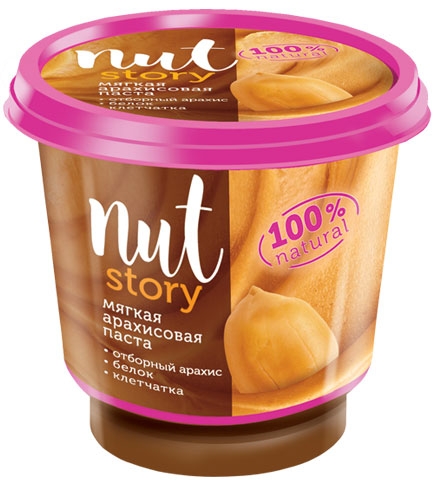ПО3, Паста Nut story арахисовая, 350 г.