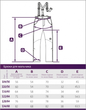 Брюки для мальчика 2м1619