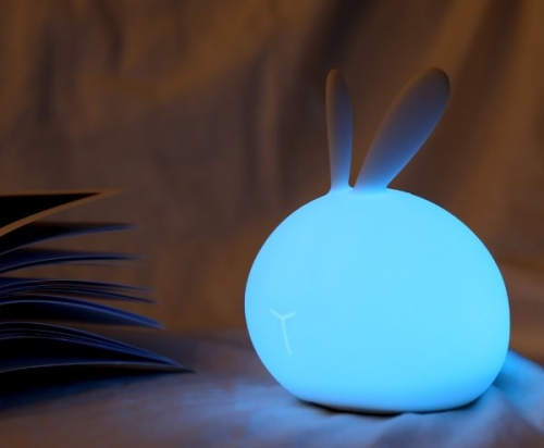 Детский ночник с LED подсветкой Кролик 7 цветов