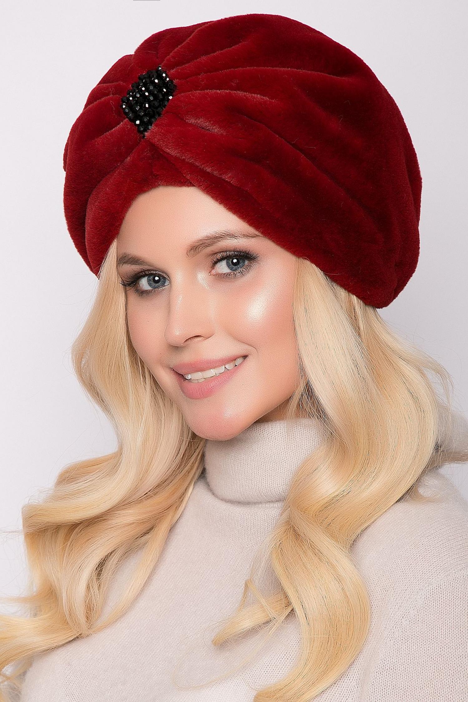 Головные уборы мягкой формы. Шапочка из искусственного меха. Шапки из мягкого материала. Стильные женские головные уборы. Шапка чалма алиша.