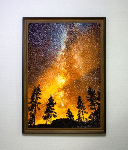 Алмазная мозайка: Звездное небо 48х70 Ag 566