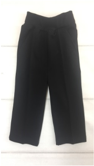 Бя33 брюки (футер петельчатый) черный