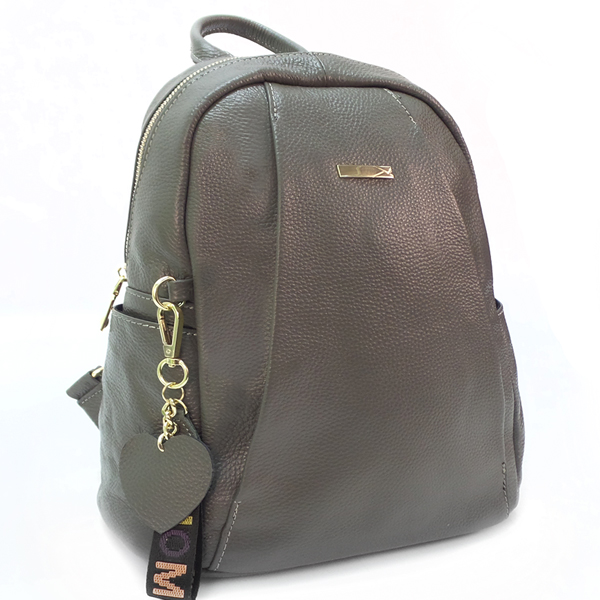 СКИДКА. Рюкзак Borgo Antico. Кожа. 7123/8819 grey