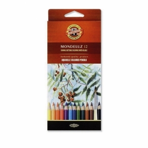 KOH-I-NOOR 3716 (12) Набор высококачественных акварельных  цветных карандашей 