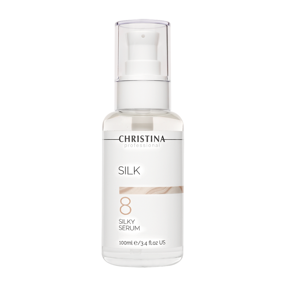 CHRISTINA Сыворотка шелковая для выравнивания морщин (шаг 8) / Silky Serum Silk 100 мл