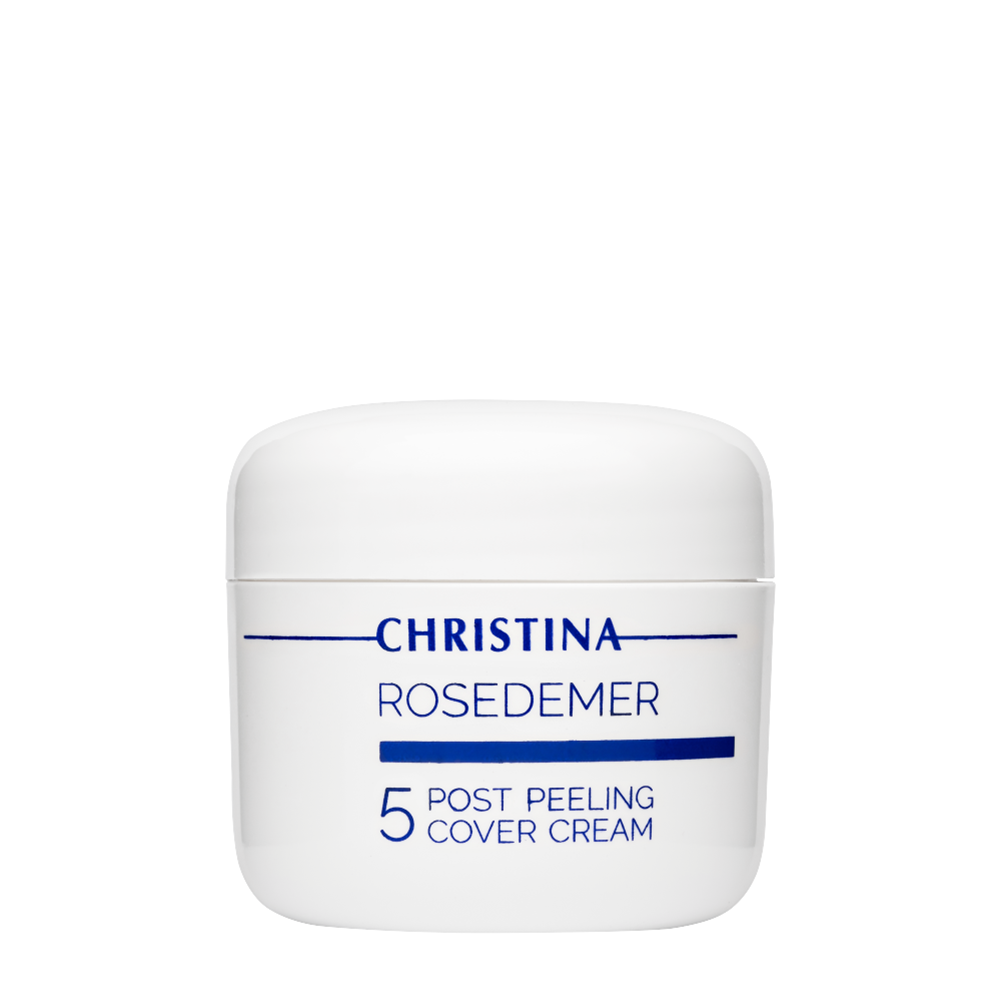 CHRISTINA Крем постпилинговый тональный защитный (шаг 5) / Post Peeling Cover Cream Rose de Mer 20 мл
