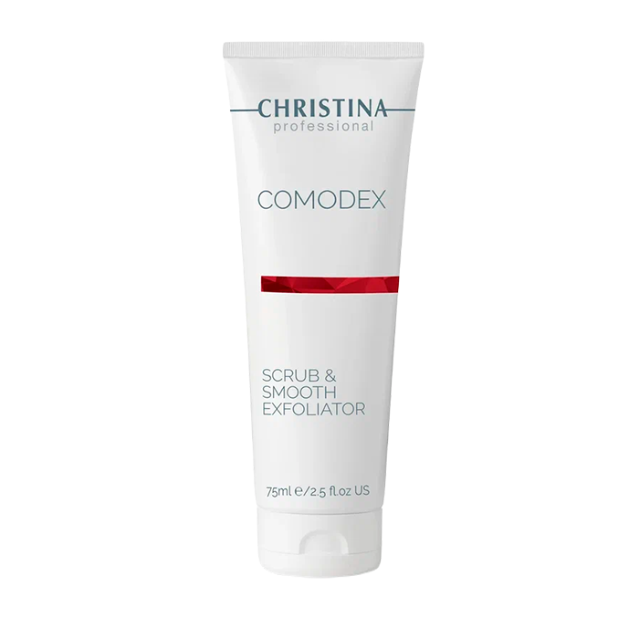 CHRISTINA Скраб-эксфолиатор выравнивающий / Scrub & Smooth Exfoliator Comodex 75 мл