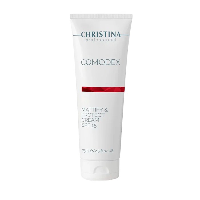 CHRISTINA Крем матирующий защитный SPF 15 / Mattify & Protect Cream Comodex 75 мл