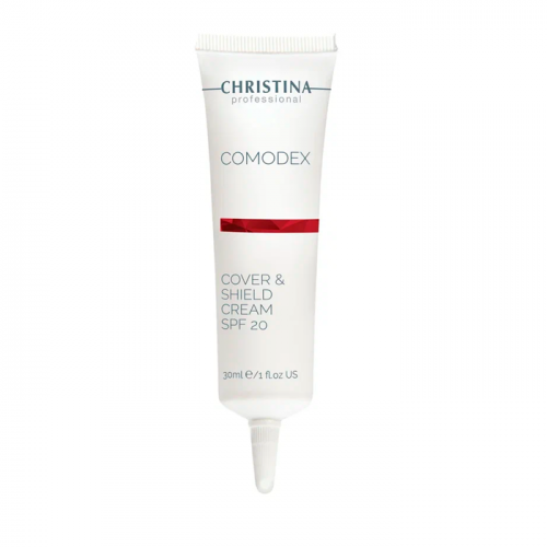 CHRISTINA Крем защитный с тоном SPF 20 / Cover & Shield Cream Comodex 30 мл