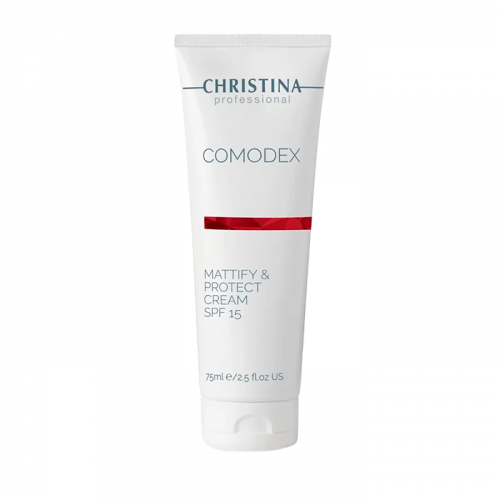 CHRISTINA Крем матирующий защитный SPF 15 / Mattify & Protect Cream Comodex 75 мл