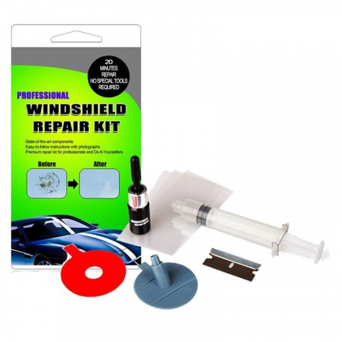 Ремонт сколов на лобовом стекле своими руками Professional Windshield Repair Kit