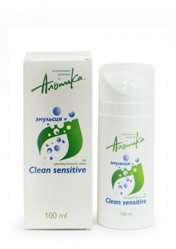 Альпика Очищающая эмульсия Clean sensitive для чувствительной кожи