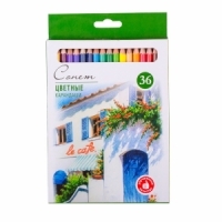 Сонет Набор цветных карандашей, 36 цветов