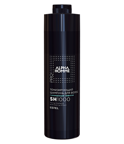 AH/SH1000	Тонизирующий шампунь для волос с охлаждающим эффектом ESTEL ALPHA HOMME PRO, 1000 мл