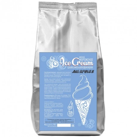 Смесь для мягкого мороженого «Ice Cream» 14%, 900г