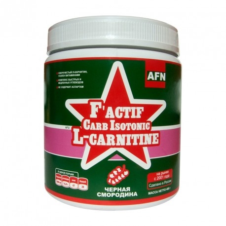 F'actif Carb Isotonic L-Carnitine, 400г