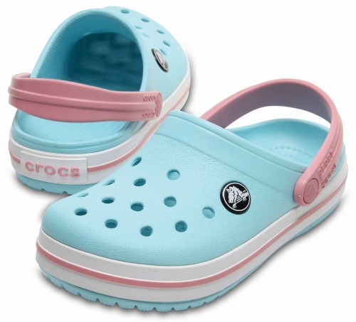 Обувь детская Crocband Clog K Ice Blue/White 