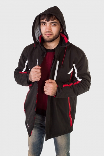 Спортивная мужская куртка на флисе Atlas For Men - классная модель для активного отдыха и прогулок. №4667 ОСТАТКИ СЛАДКИ!!!!