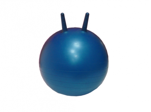 Е099 Мяч д/фит.с рожками из пластизоля, d 45 см, 580гр, до 130кг