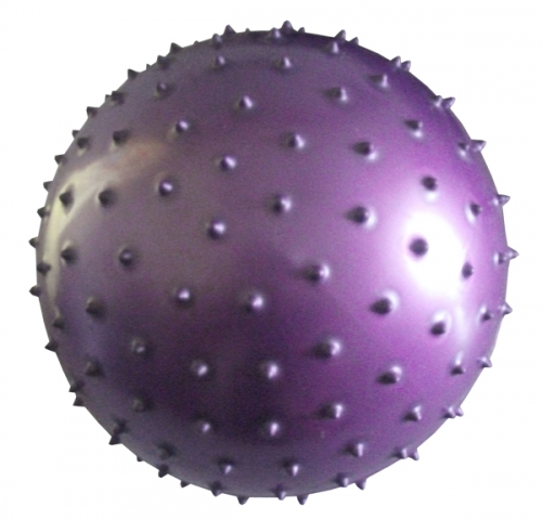 Е200 Мяч массажный игольчатый, d 25 см (400шт в кор)