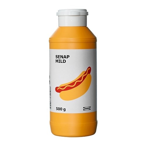 SENAP MILD, Мягкая горчица. ИКЕА