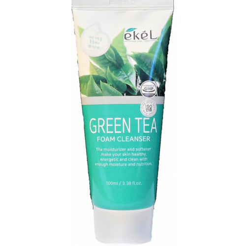 Очищающая пенка с зеленым чаем  Ekel Foam Cleanser  Green Tea 100мл