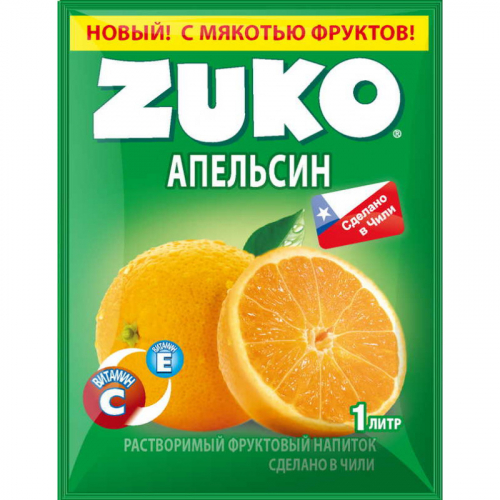 ZUKO Апельсин 25г Артикул: 6983