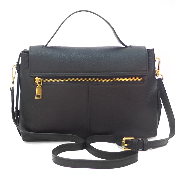 СКИДКА. Женская сумка Borgo Antico. Кожа. 531 black