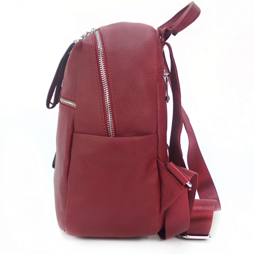 Рюкзак Borgo Antico. Кожа. 6102/6021 wine red