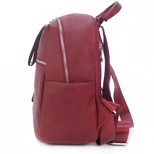 Borgo Antico. Рюкзак из кожи, женский. 6102/6021 wine red