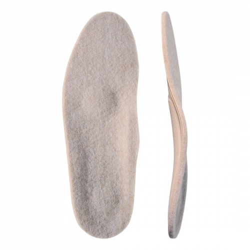 Каркасные ортопедические стельки с покрытием из натуральной шерсти Зима Элит