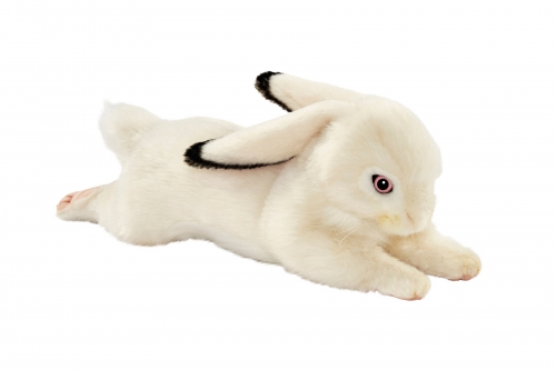 6523 Белый кролик вислоухий, 40 см