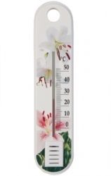 Термометр комнатный Цветок П-1(S-1122) пластик оптом