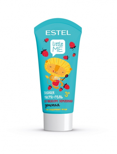 Estel Little Me Детская зубная паста-гель со вкусом земляники 60 мл