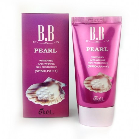 ББ крем с экстрактом жемчуга Ekel BB Cream Pearl SPF 50 50мл