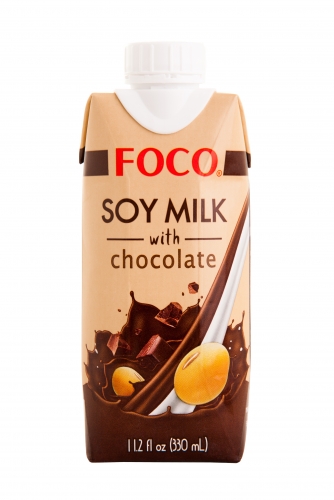 Соевый напиток шоколадный FOCO 330 мл Tetra Pak