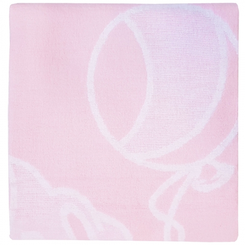 Одеяло детское байковое 100*140, Розовый 1155-11