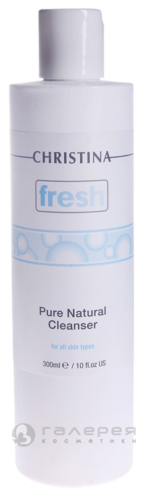 Christina pure natural cleanser. Christina Fresh Pure & natural Cleanser 300. Christina Fresh очищающий гель. Fresh Pure & natural натуральный очиститель для всех типов кожи 300 мл. Fresh Azulene Cleansing Gel.