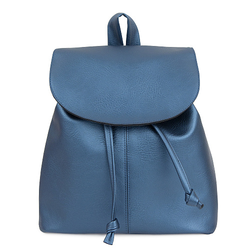 Рюкзак на завязках (сияющий синий) (KW)