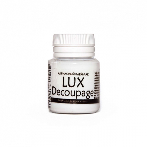 Клей-лак LuxDecoupage для декупажа арт.LX.P4V20 20мл