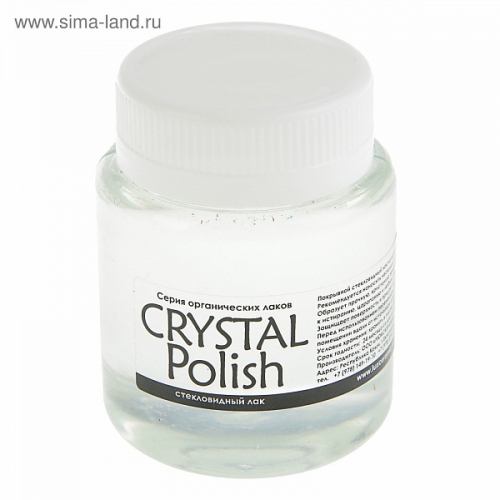 Лак стекловидный CrystalPolish арт.STR.P6V80 80мл